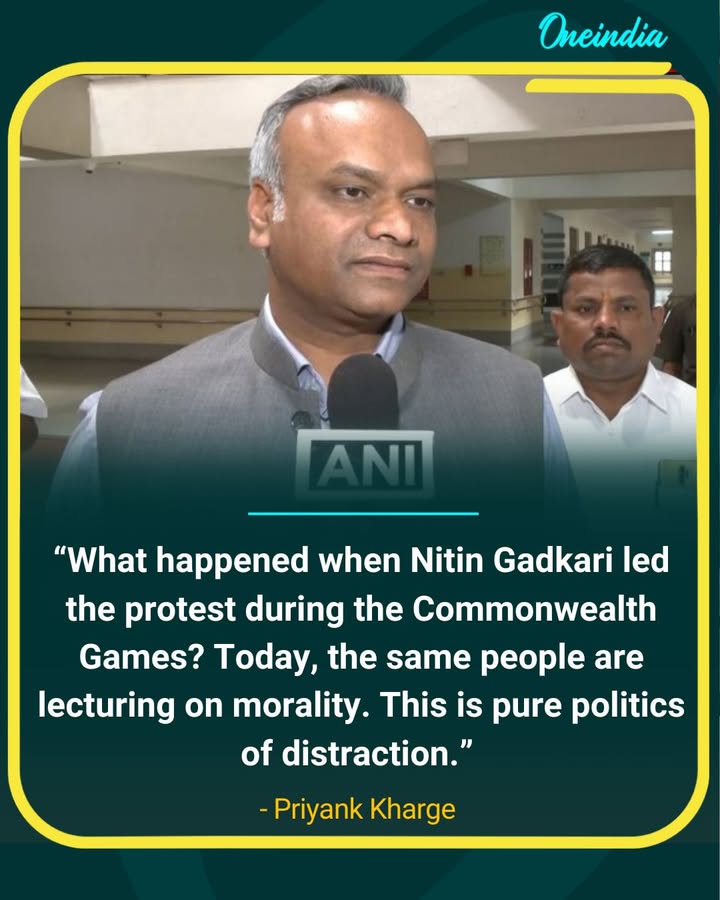 Priyank Kharge Slams Opponents Over Commonwealth Games Protest Remark