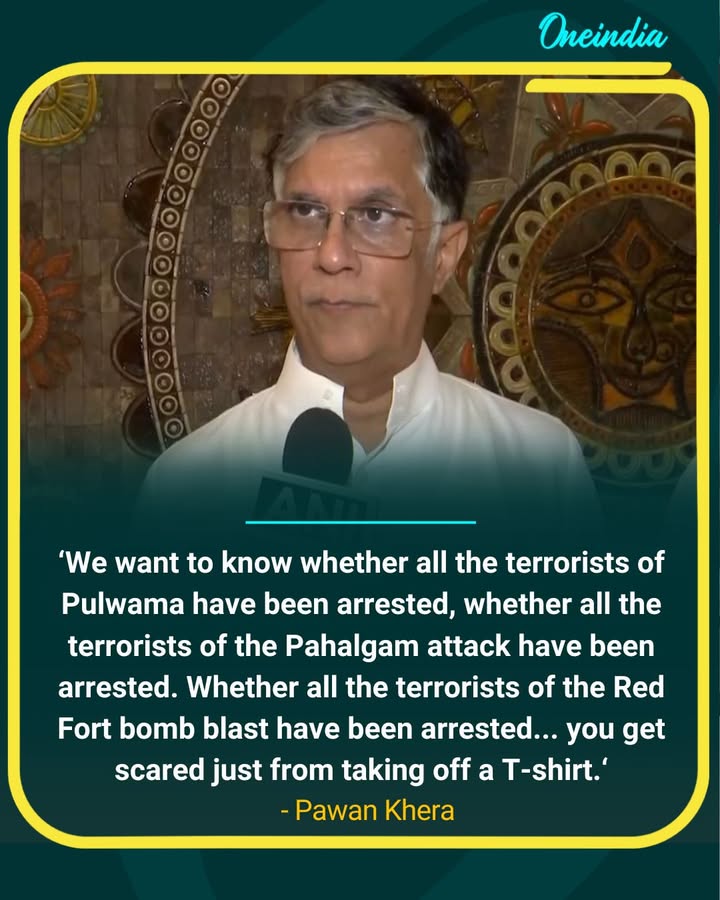 Pawan Khera Questions Govt Over Arrests in Major Terror Cases
