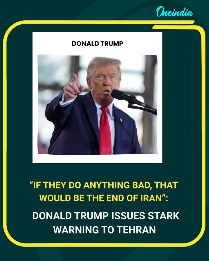 Trump Warns Iran of Devastating Consequences if Hostilities Continue