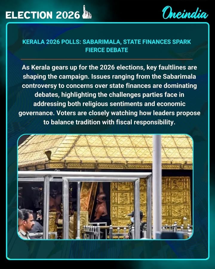 From Sabarimala Controversy to Fiscal Woes, Kerala Election Battle Heats Up