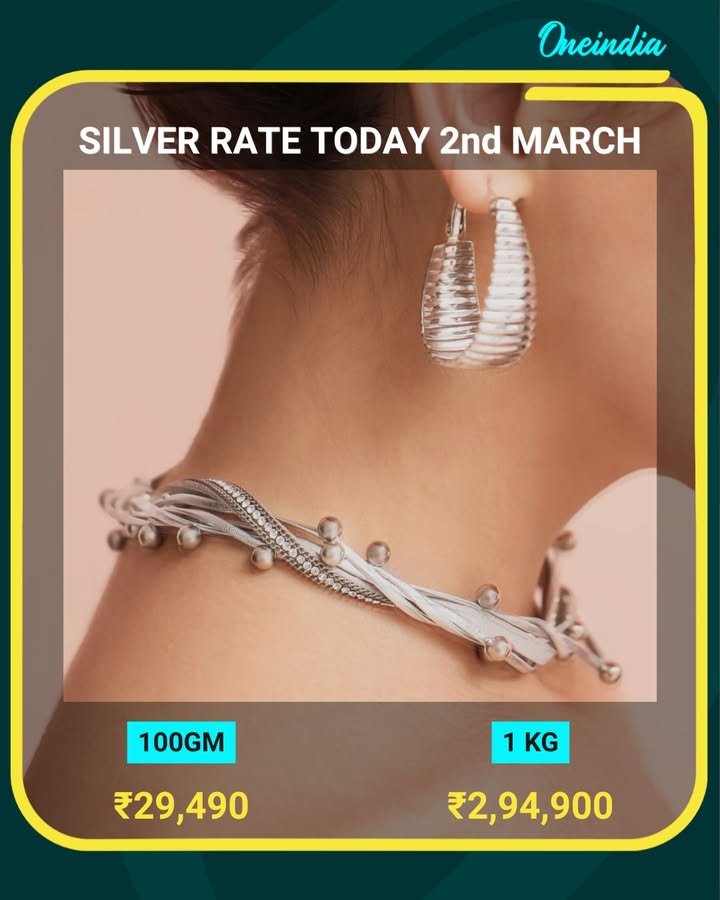SILVER RATE TODAY 2nd MARCH