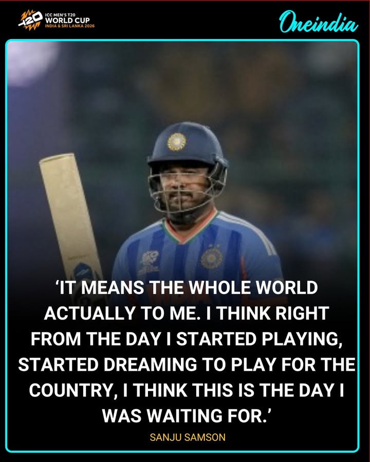 Sanju Samson Reflects on His Long-Awaited Moment After Match-Winning Performance