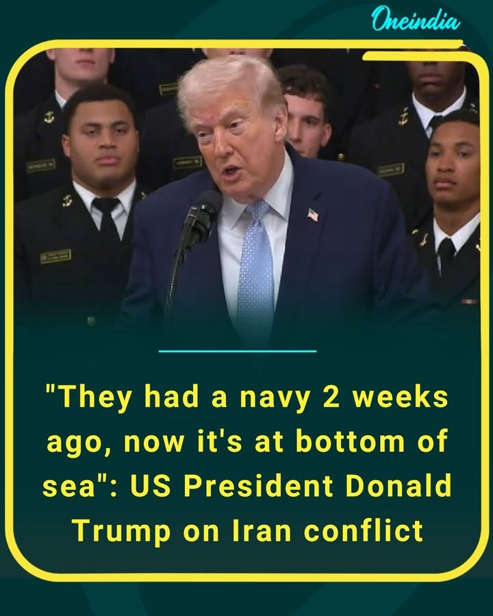 From fleet to wreck — Trump comments on Iran’s naval losses