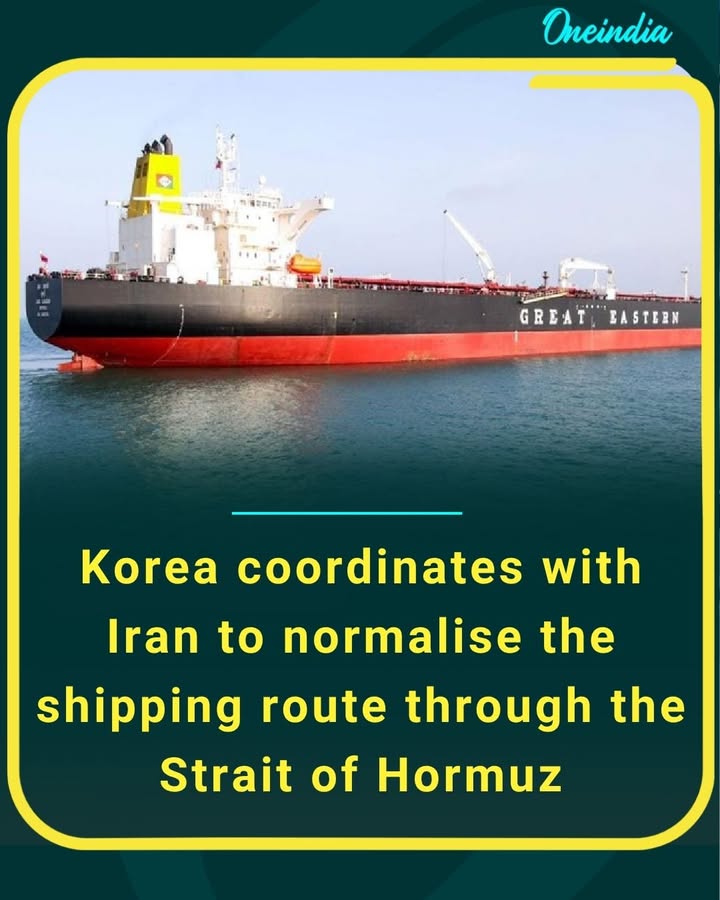 Seoul in talks with Tehran as global pressure rises to restore safe passage through the Strait of Hormuz amid ongoing Middle East tensions.