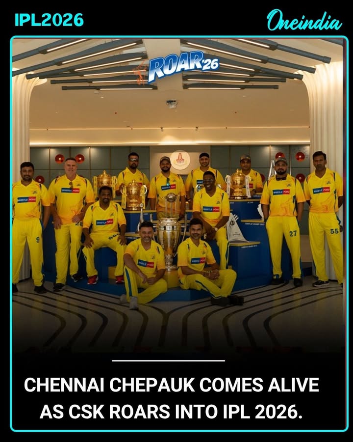 CSK Roar 2026: Yellow Army Ignites Chepauk with Energy