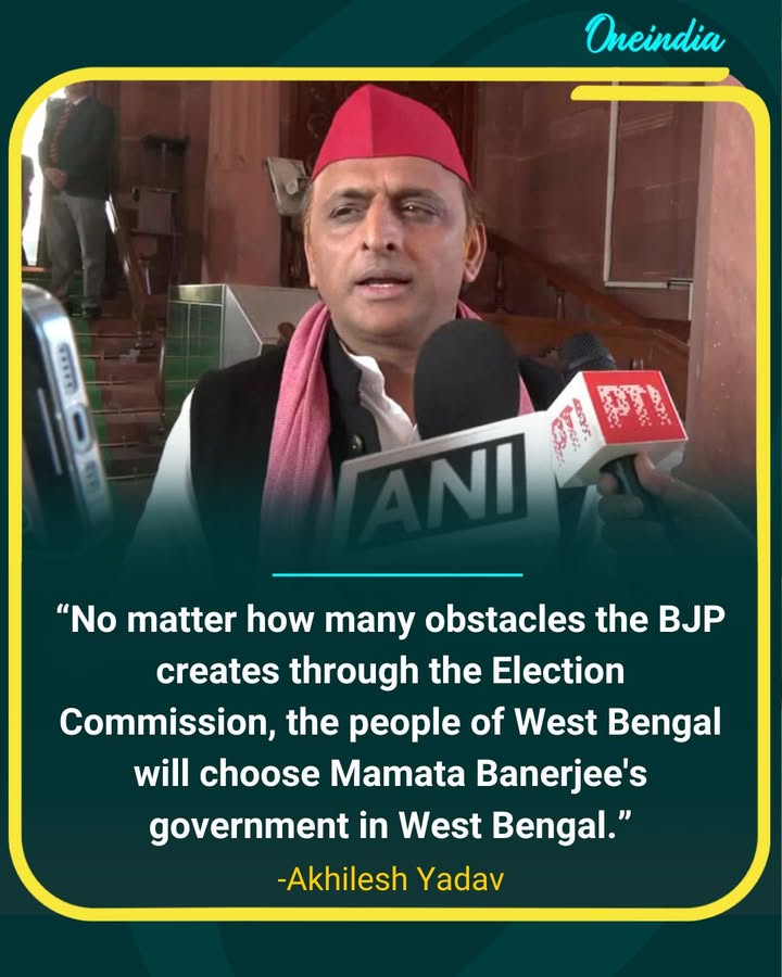 Akhilesh Yadav Confident People Will Elect Mamata Banerjee’s Government Despite BJP Tactics