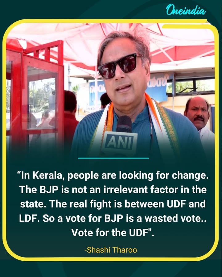 Shashi Tharoor Calls Vote For BJP ‘Wasted’ Ahead Of Kerala Assembly Elections