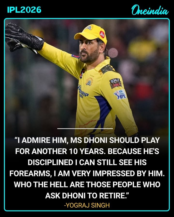 ‘10 More Years’: Yograj Singh Expresses Confidence In MS Dhoni’s Longevity