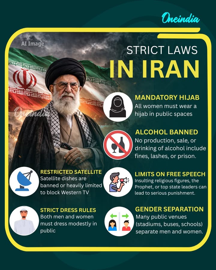 Iran’s Strict Laws That Will Shock You
