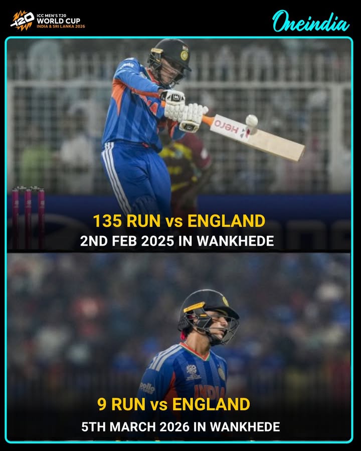 From Hero to Early Exit: Abhishek Sharma’s Wankhede Story vs England