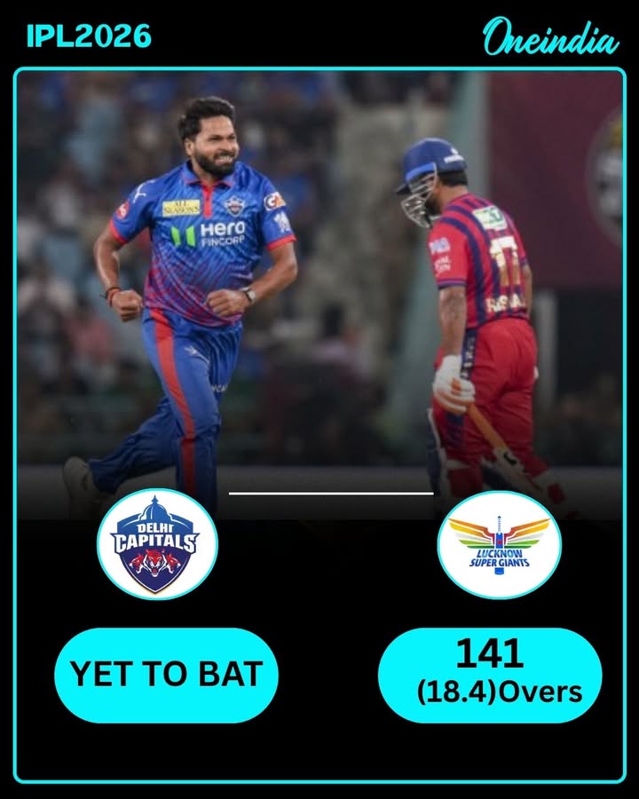 Who will dominate today? DC takes on Lucknow Super Giants in a high-voltage IPL 2026 showdown.