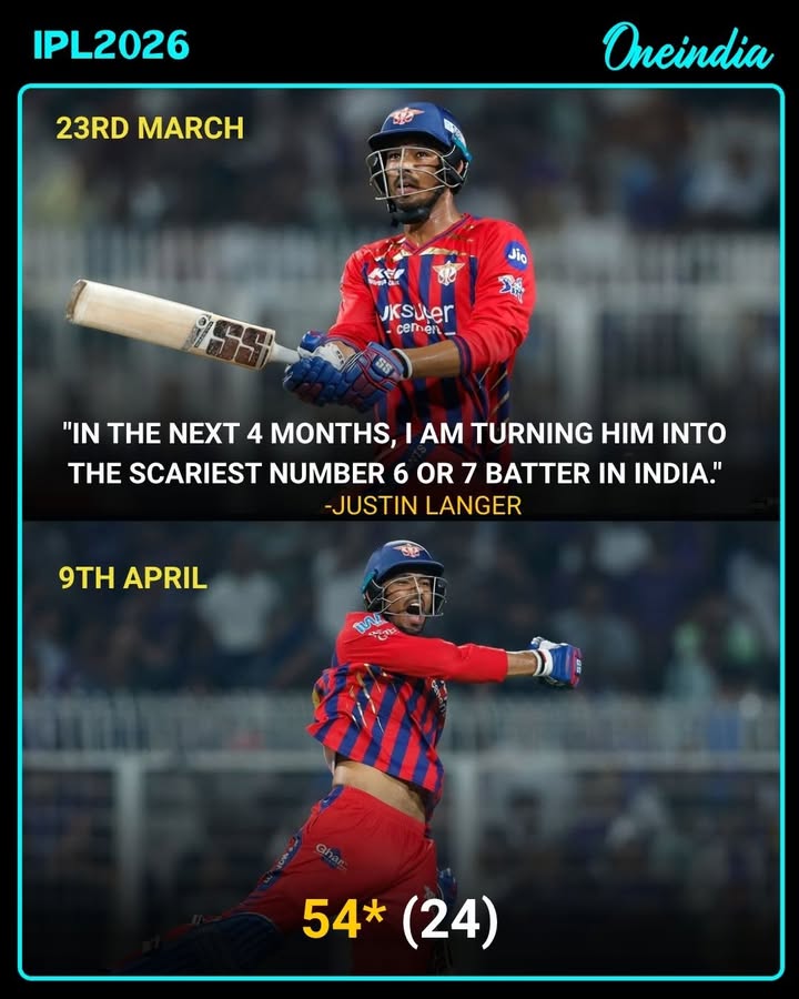 LSG Coach Justin Langer’s Early Prediction on Mukul Choudhary Goes Viral