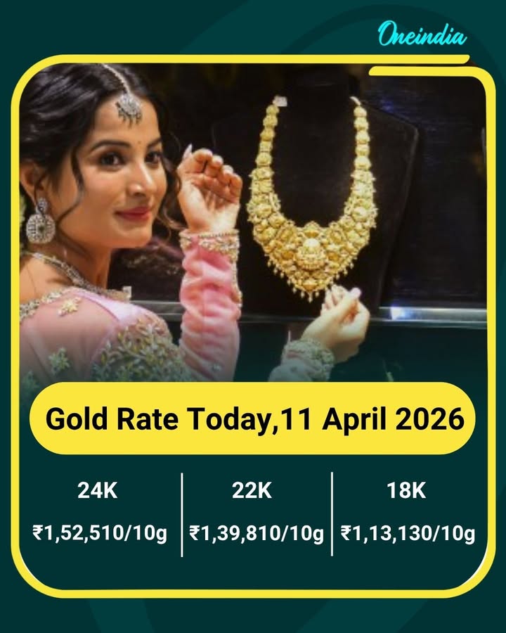 Gold Rate Today,11 April 2026