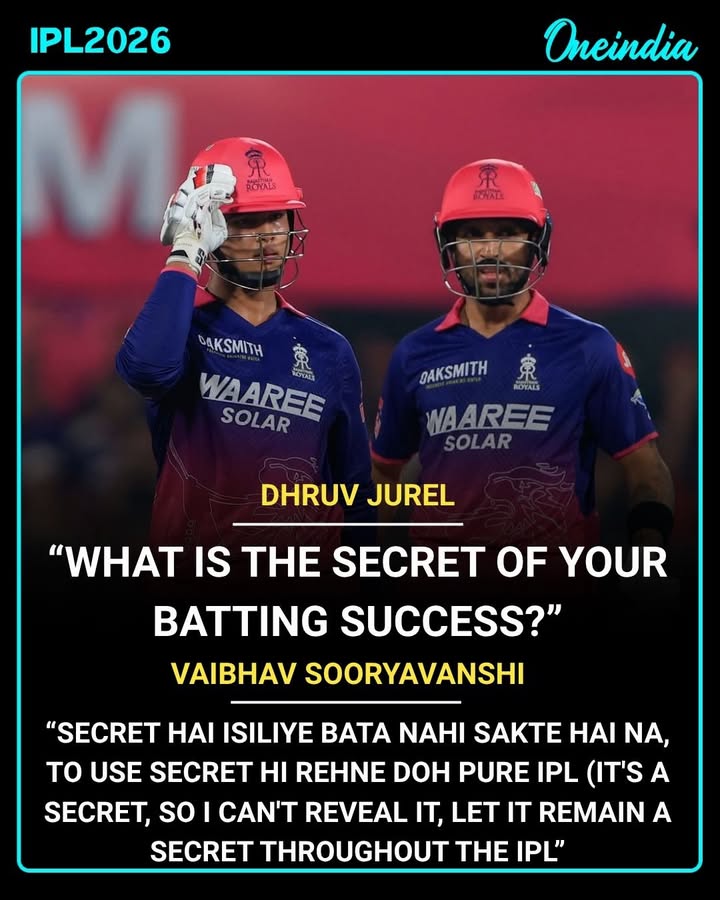 Vaibhav Sooryavanshi keeps batting success secret