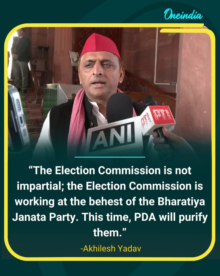 Statement from Akhilesh Yadav triggers fresh debate over electoral fairness in India