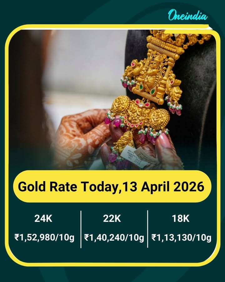 Gold Rate Today,13 April 2026