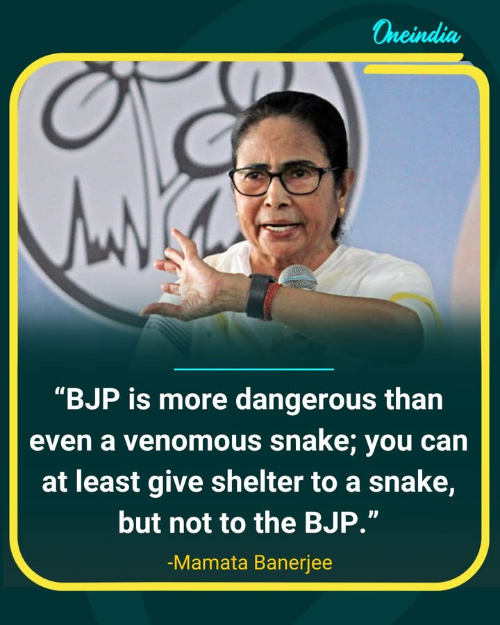 Mamata Banerjee launches sharp attack on BJP