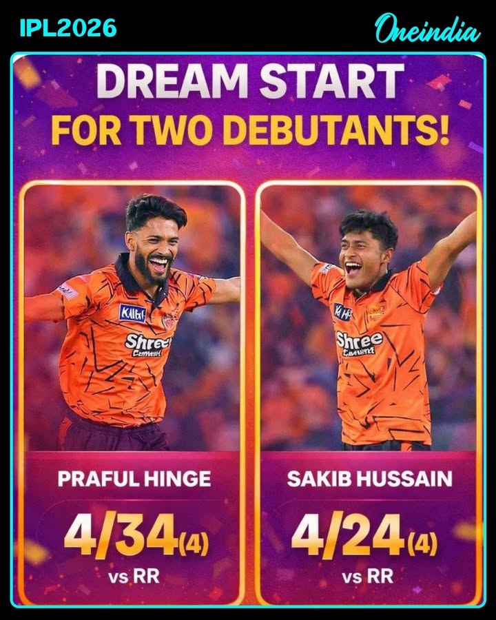 A dream debut that turned heads! Two young stars stepped up and delivered match-winning spells, making their arrival unforgettable.