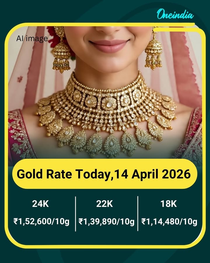 Gold Rate Today,14 April 2026