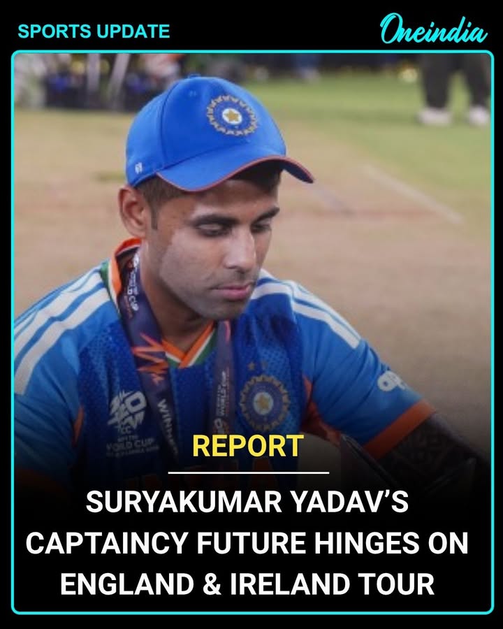 As per reports, the upcoming India tour of England and Ireland in June–July could be decisive for the future of Suryakumar Yadav as India’s captain. His leadership is expected to be evaluated based on the team’s performance in the challenging overseas conditions, which may influence whether he continues in the role going forward.