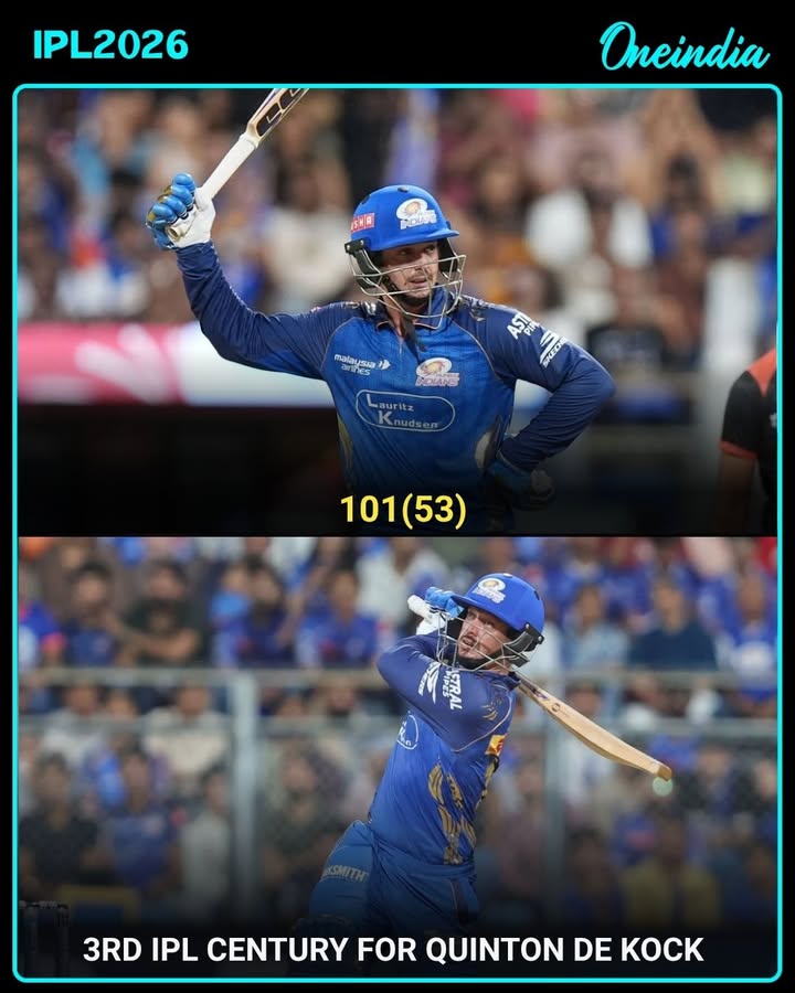 Dream Comeback! Quinton de Kock Ton Marks MI Return After 2021