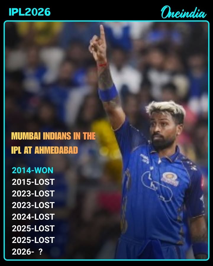 Can MI End Losing Streak at Narendra Modi Stadium Tonight?