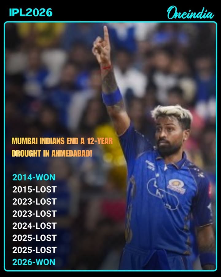 Mumbai Indians end 12-year drought in Ahmedabad with dominant win over Gujarat Titans