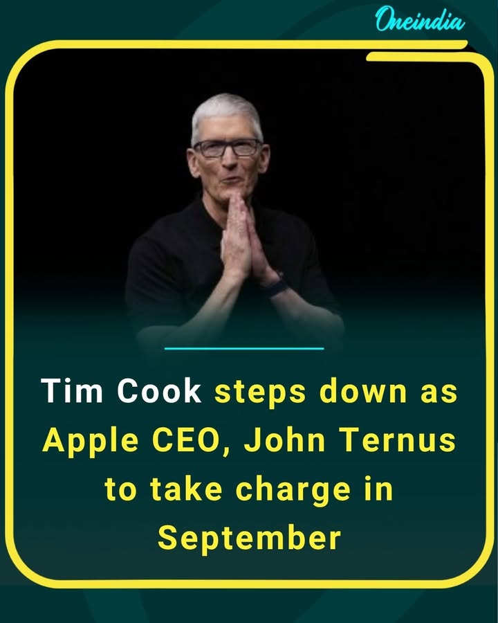 After more than 15 years of leadership, Tim Cook will step down as Apple CEO on September 1, transitioning to executive chairman, while John Ternus takes over to lead the tech giant into its next era