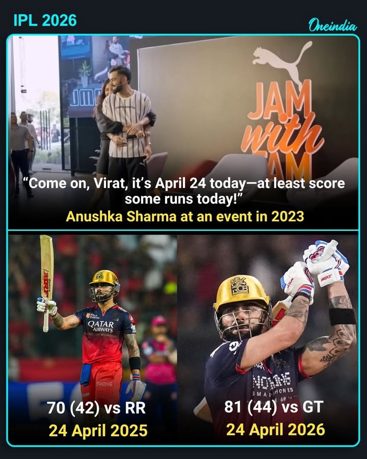 Back in 2023, Anushka Sharma playfully sledged Virat Kohli during a fun segment at a Puma event.