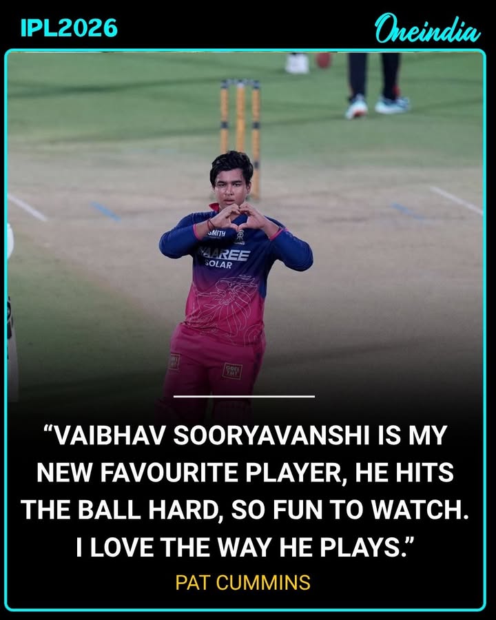 Pat Cummins praises young talent Vaibhav Suryavanshi
