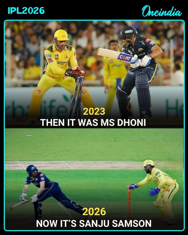 From MS Dhoni in 2023 to Sanju Samson in 2026, Chennai Super Kings’ wicketkeeping brilliance continues to trouble Shubman Gill.