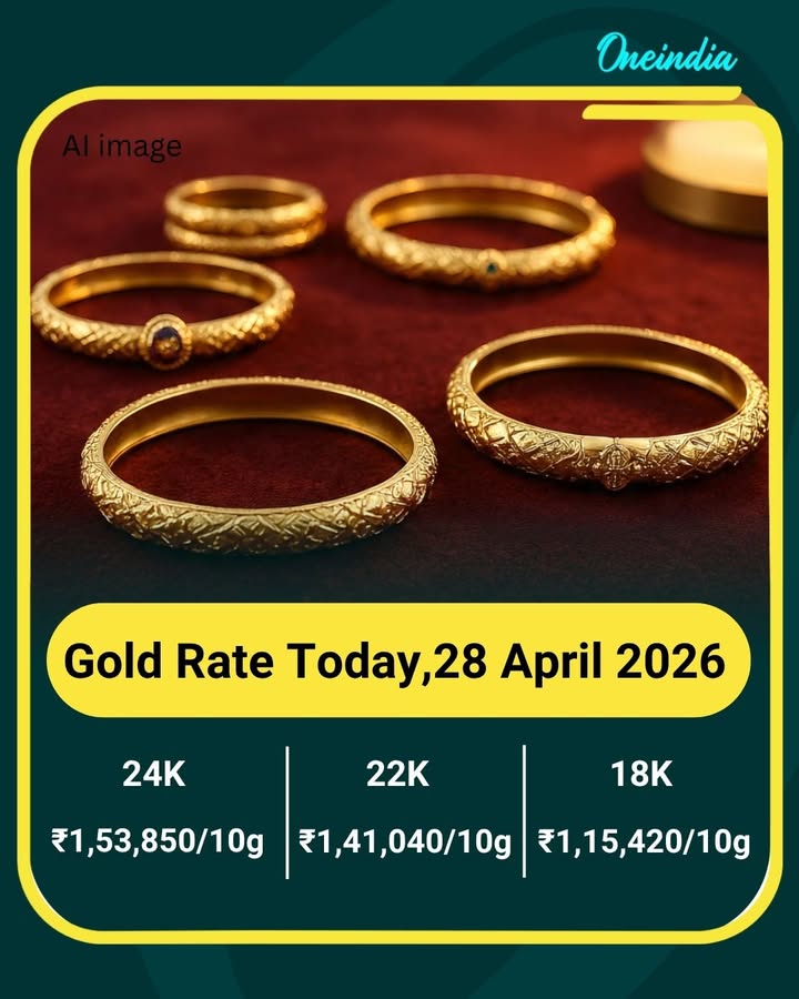 Gold Rate Today,28 April 2026