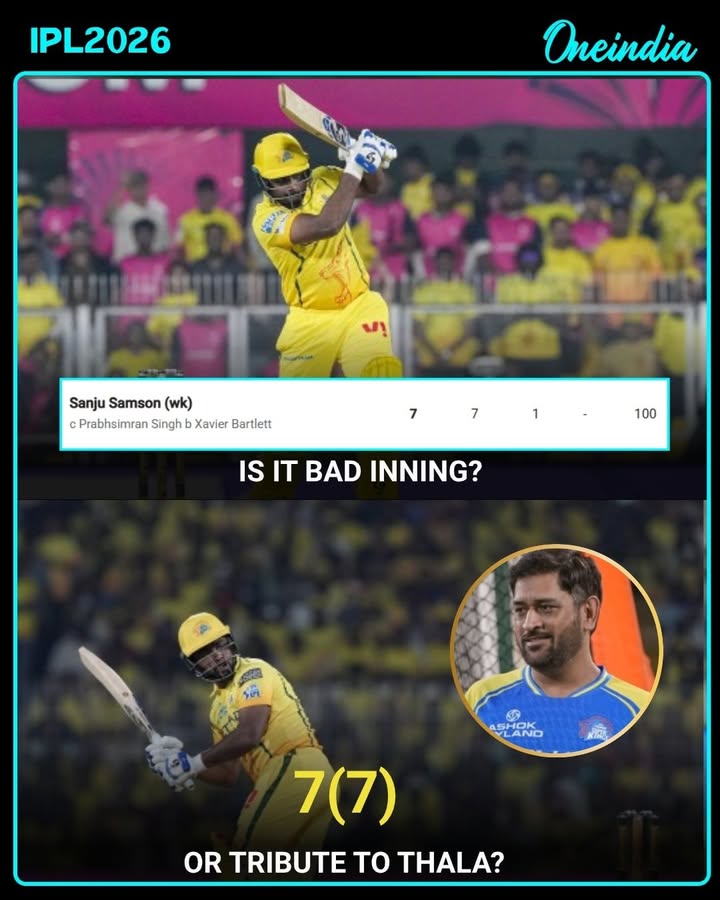 Is Sanju Samson Completes ‘Thala Tribute’ Side Quest, Scores 7 Off 7?