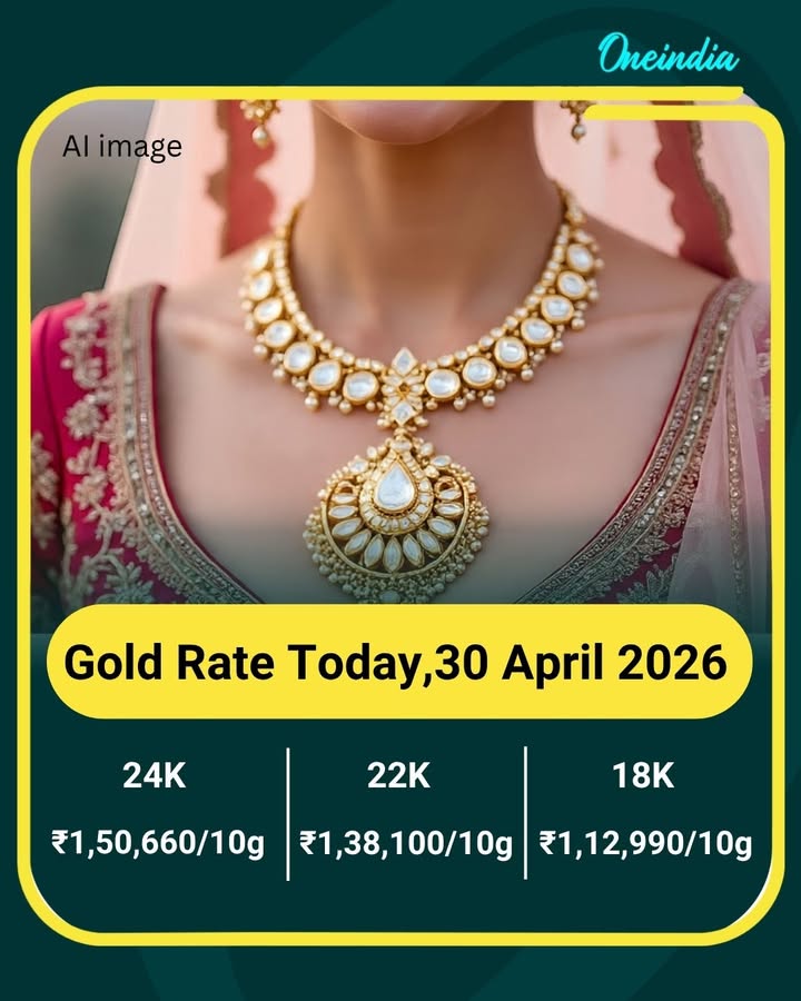 Gold Rate Today,30 April 2026