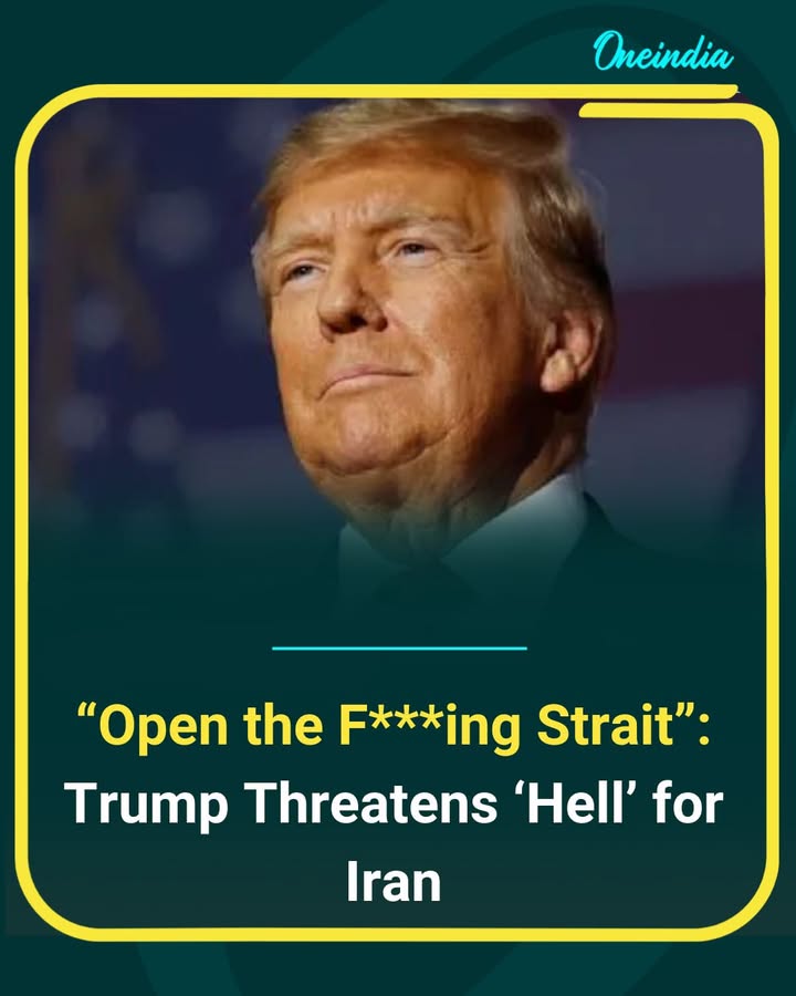Former U.S. President Donald Trump issued a profane warning to Iran, demanding the Strait of Hormuz be reopened or face severe retaliation. He threatened to target Iranian infrastructure like power plants and bridges, saying Iran would “be living in hell” if it did not comply, escalating tensions in the strategic region.