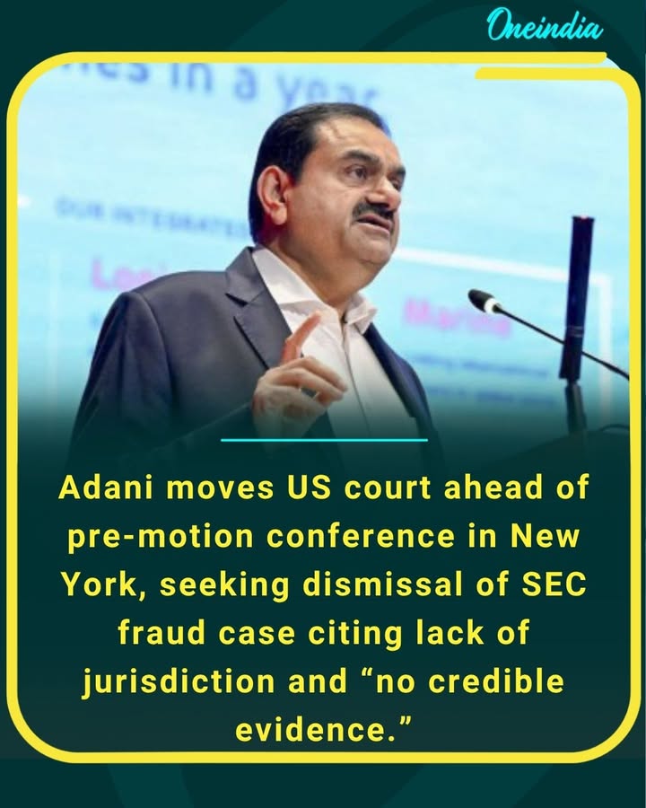 The legal battle between the Adani Group and the U.S. Securities and Exchange Commission intensifies as the conglomerate approaches a pre-motion conference in New York, arguing that the case should be dismissed due to lack of jurisdiction and absence of substantial evidence, setting the stage for a crucial courtroom showdown.