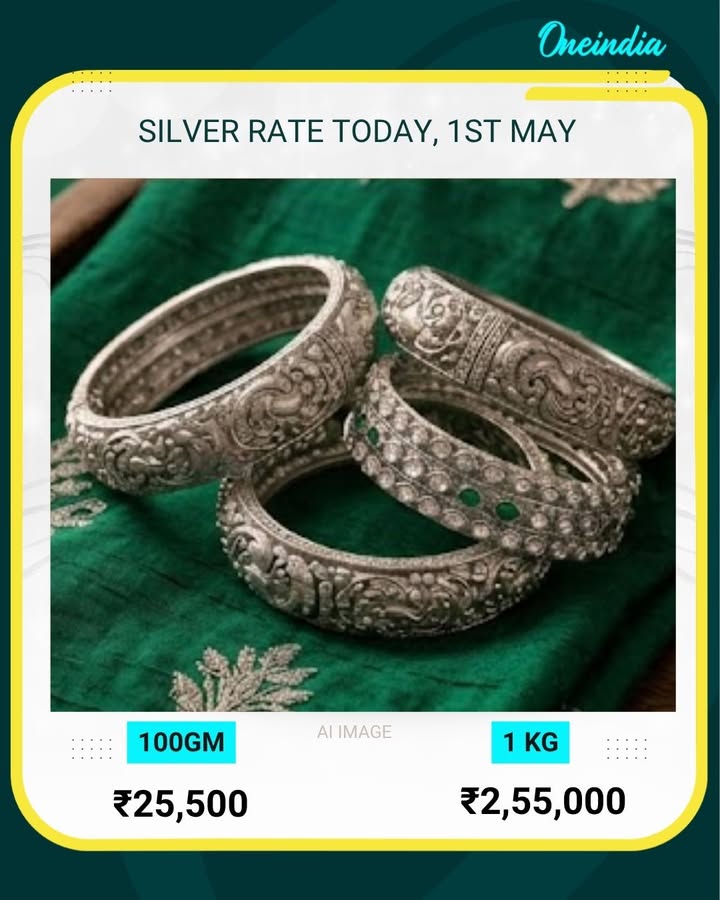 Silver rate today, 1ST May