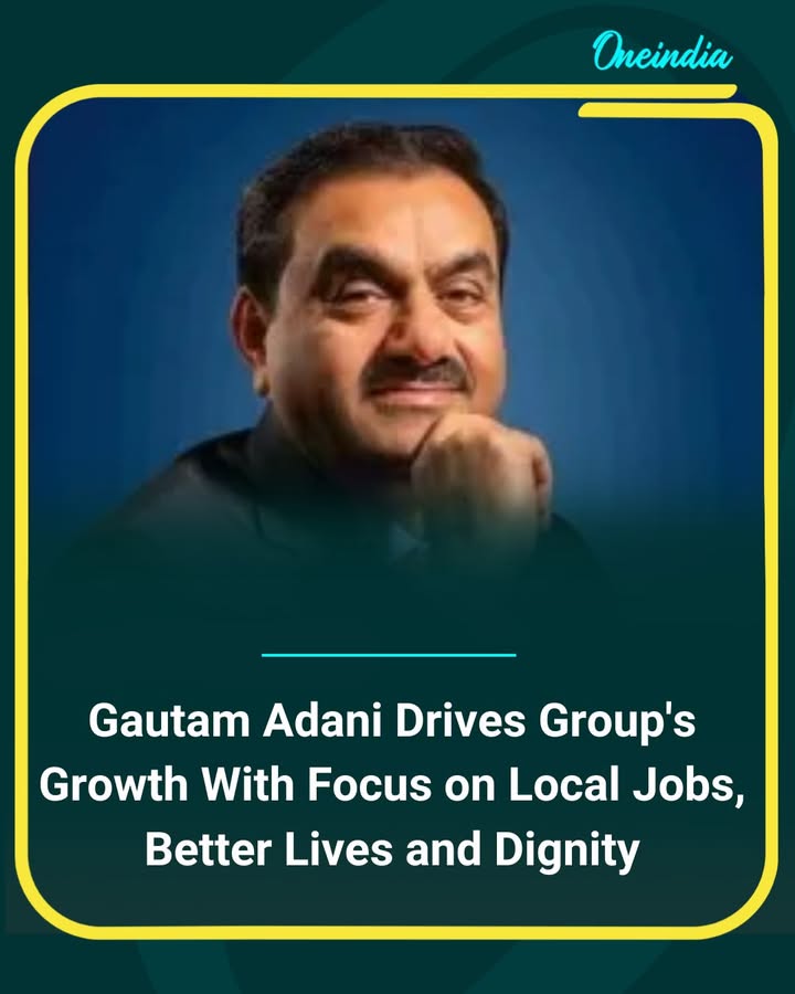 Gautam Adani is steering the Adani Group’s growth with a strong emphasis on creating local jobs, improving livelihoods, and ensuring dignity for communities. The approach reflects a broader vision of combining business expansion with social impact and inclusive development.