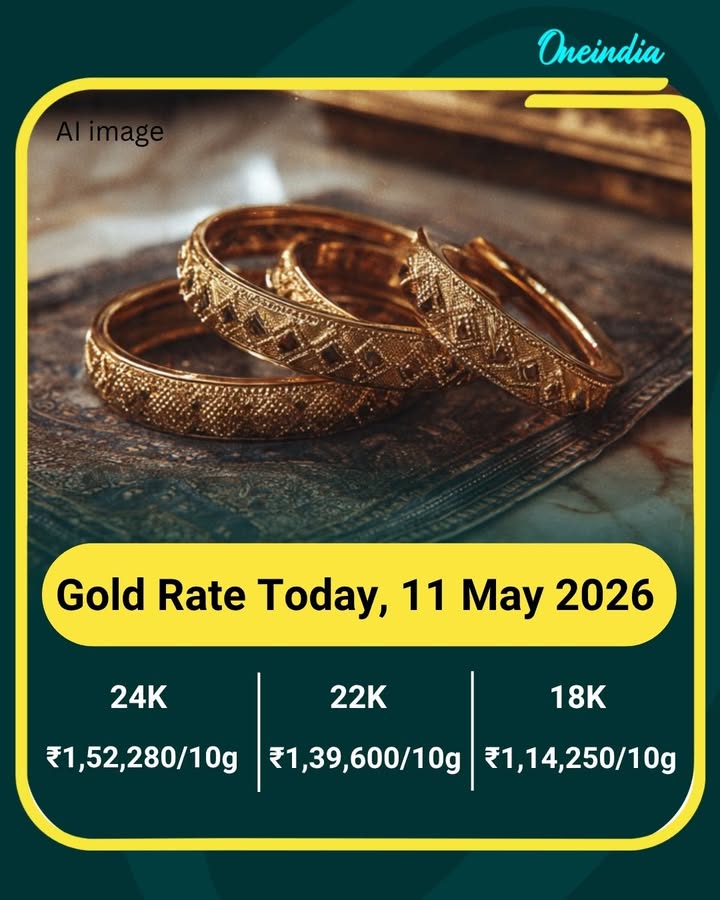 Gold Rate Today, 11 May 2026