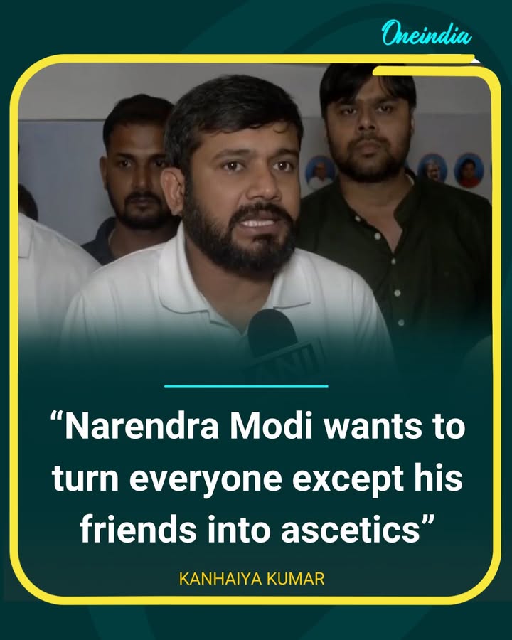 Kanhaiya Kumar Targets Narendra Modi Over Economic Policies