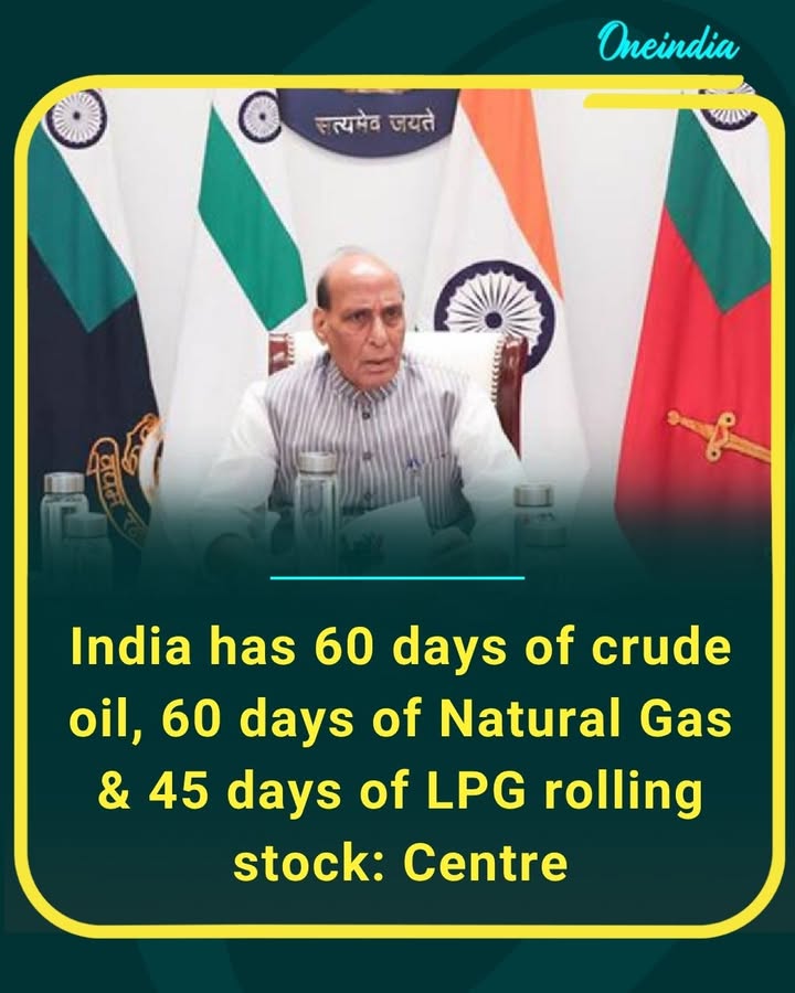 India strengthens its energy security cushion with substantial reserves of crude oil, natural gas, and LPG rolling stock in place. A major step towards ensuring uninterrupted supply and stability for the nation.