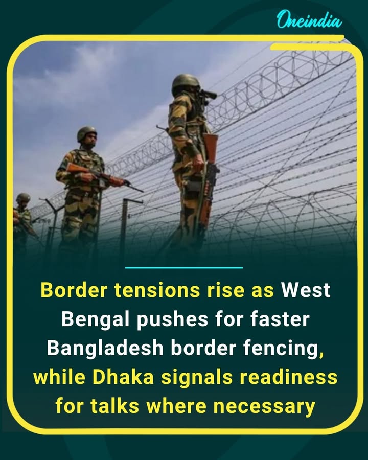 Fresh moves on India-Bangladesh border security spark sharp reactions from both sides, with fencing plans and diplomatic responses now taking center stage.