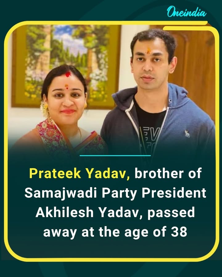 Samajwadi Party President Akhilesh Yadav reached Civil Hospital after the passing of his brother Prateek Yadav, whose mortal remains have been kept in the mortuary