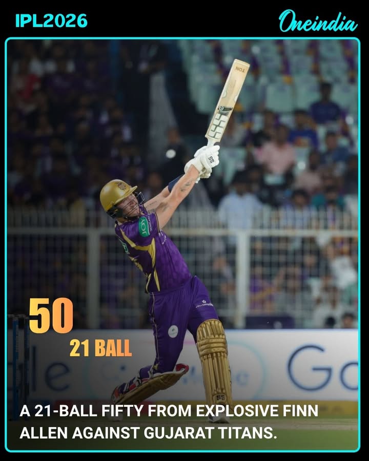 Finn Allen Smashes Blazing 21-Ball Fifty Against GT