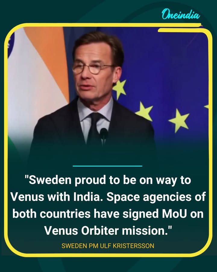 Sweden and India Join Hands for Venus Orbiter Mission