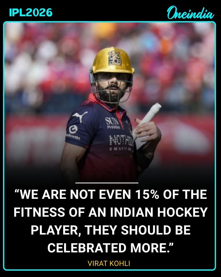 Virat Kohli Praises Fitness Levels of Indian Hockey Players