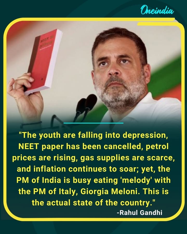 Amethi MP Rahul Gandhi slammed the central government over rising fuel prices, inflation, and issues faced by students and youth. He questioned the government’s priorities while people continue to struggle with daily expenses and uncertainty.