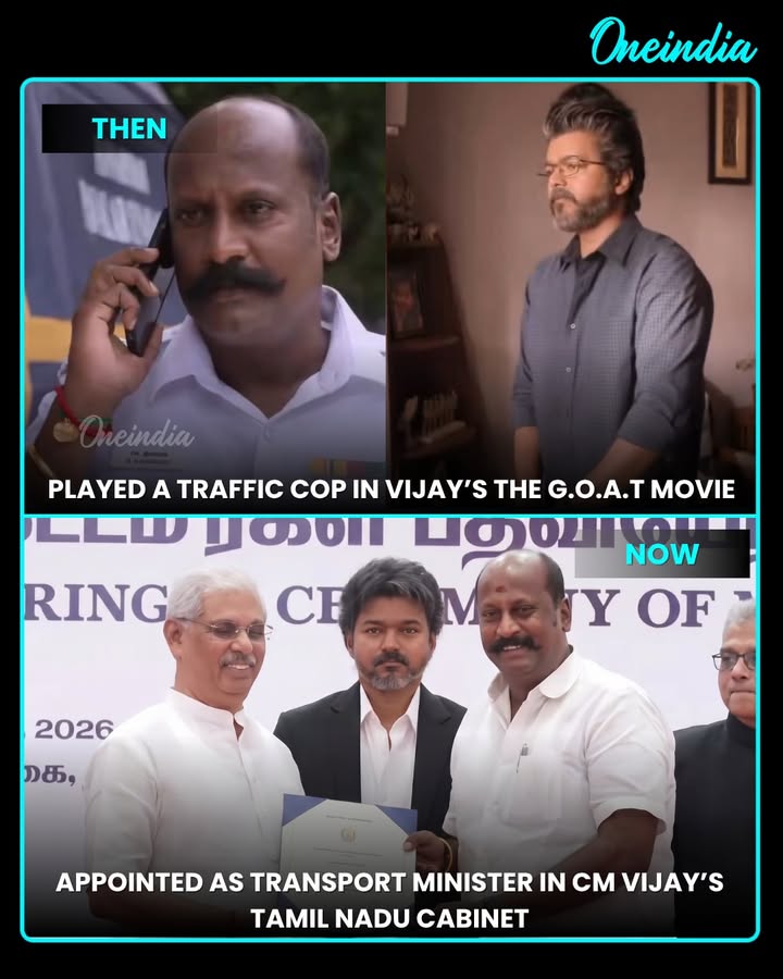 From Reel to Real: Vijay Tamilan Parthiban Becomes Transport Minister