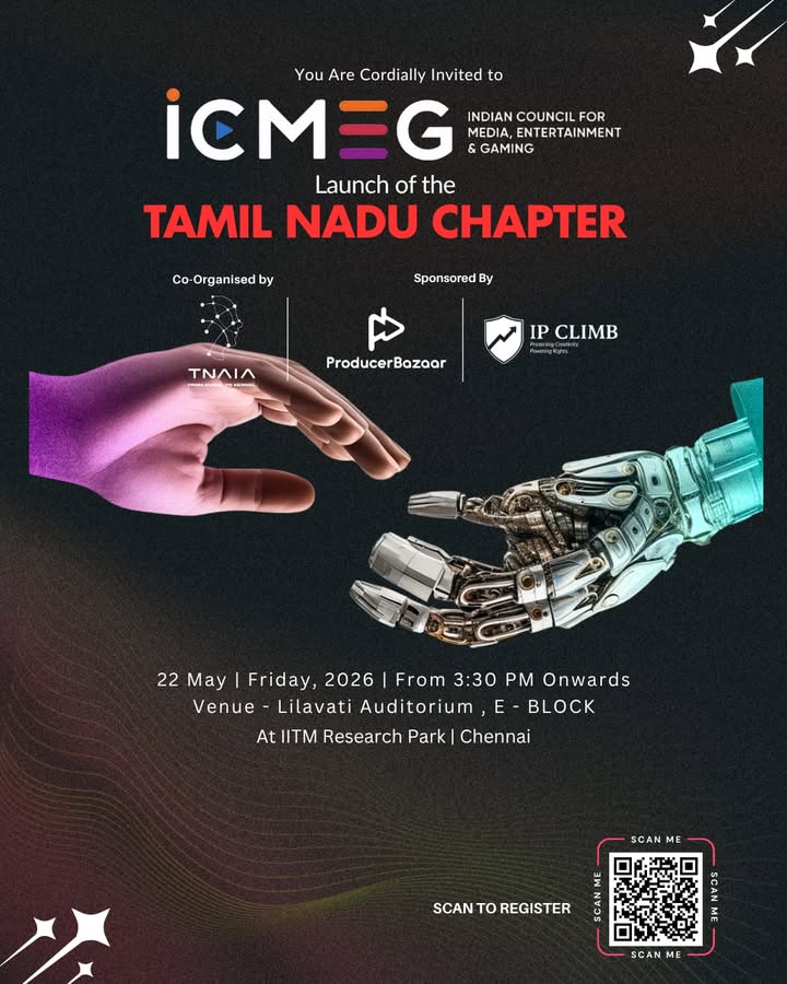 Indian Council for Media, Entertainment & Gaming Launches Tamil Nadu Chapter