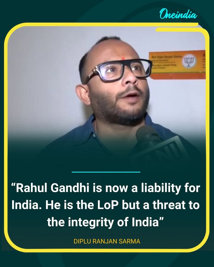 BJP MLA Diplu Ranjan Sarma attacks Rahul Gandhi over remarks on PM Modi